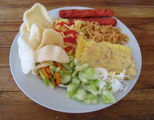 Nasi Goreng (Indonesian fried rice)