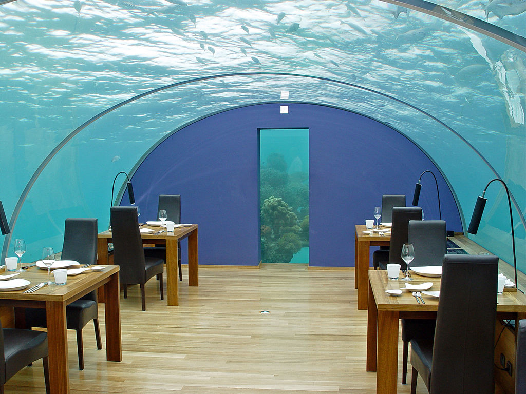 Underwater Restaurants in Maldives