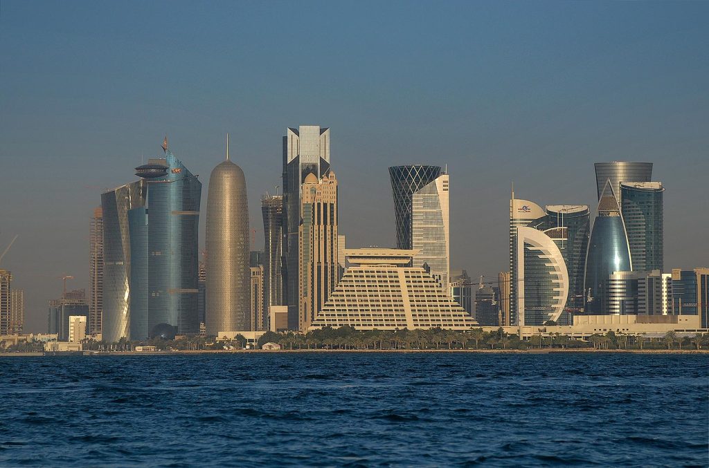 Sheraton Hotel stands out among Doha's skyline