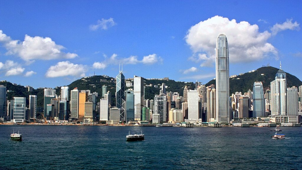 Hong Kong Island Skyline 2009