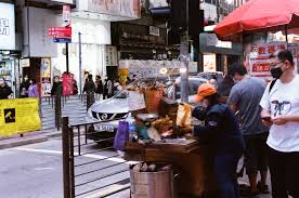 Street food in Hong Kong
